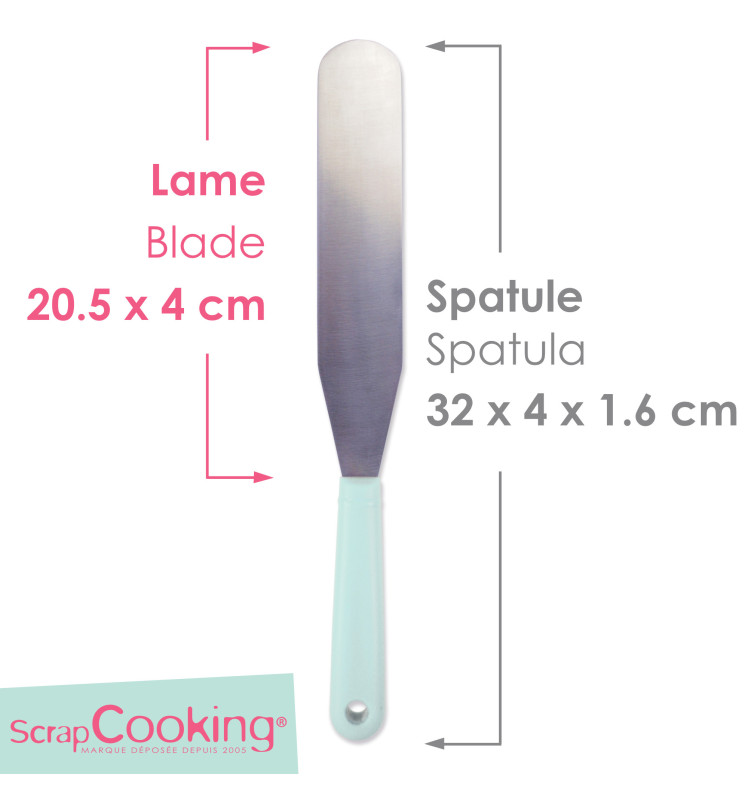 Spatule flexible en inox