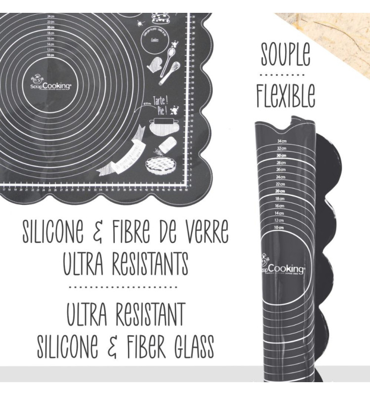 Tapis pâtissier silicone Need'it