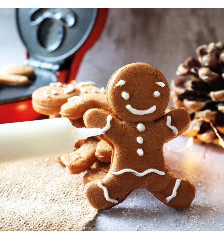 Mini gaufrier Gingerbread Man - Waffle Factory