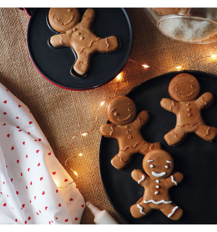 Mini gaufrier Gingerbread Man - Waffle Factory