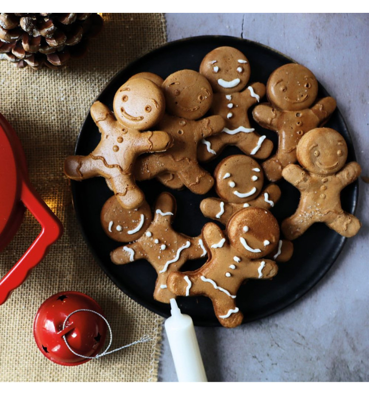 Mini gaufrier Gingerbread Man - Waffle Factory