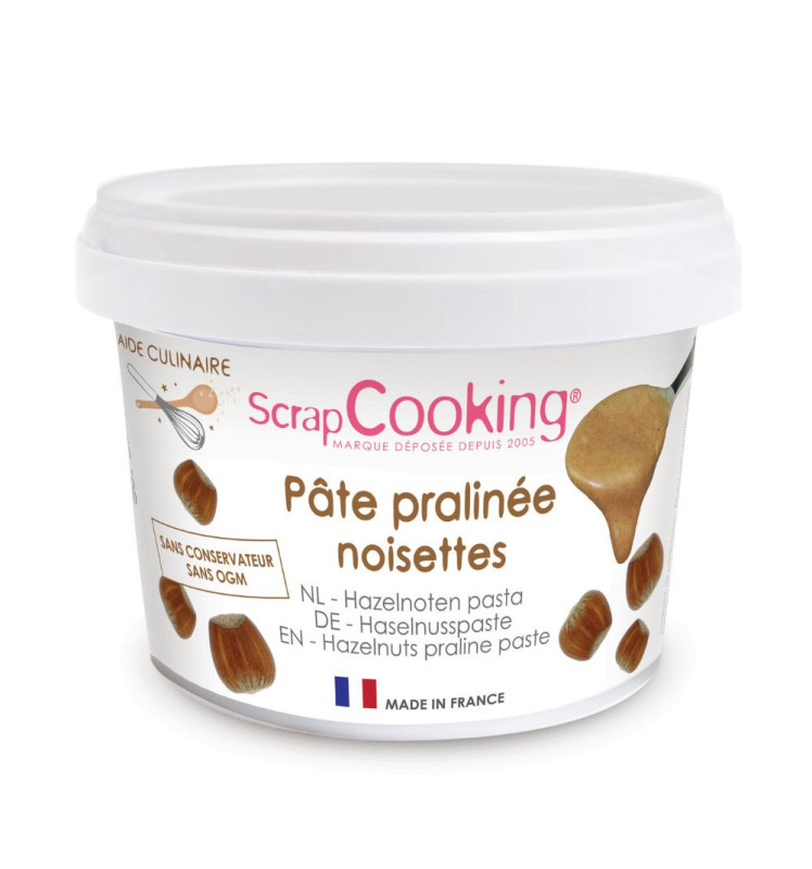 Pâte de praliné noisettes 200g