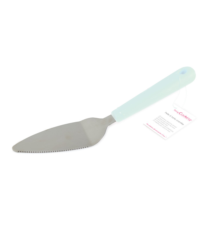 Stainless steel serrated pie server