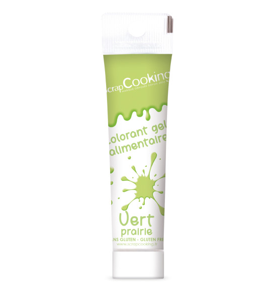Colorant alimentaire gel vert clair 20g