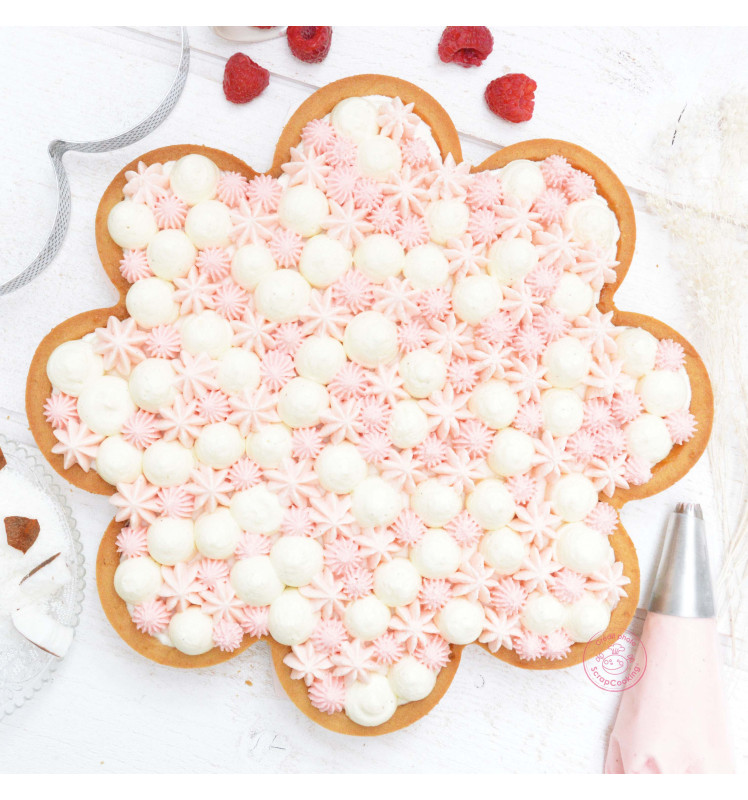 Perforated, daisy tart ring - ScrapCooking