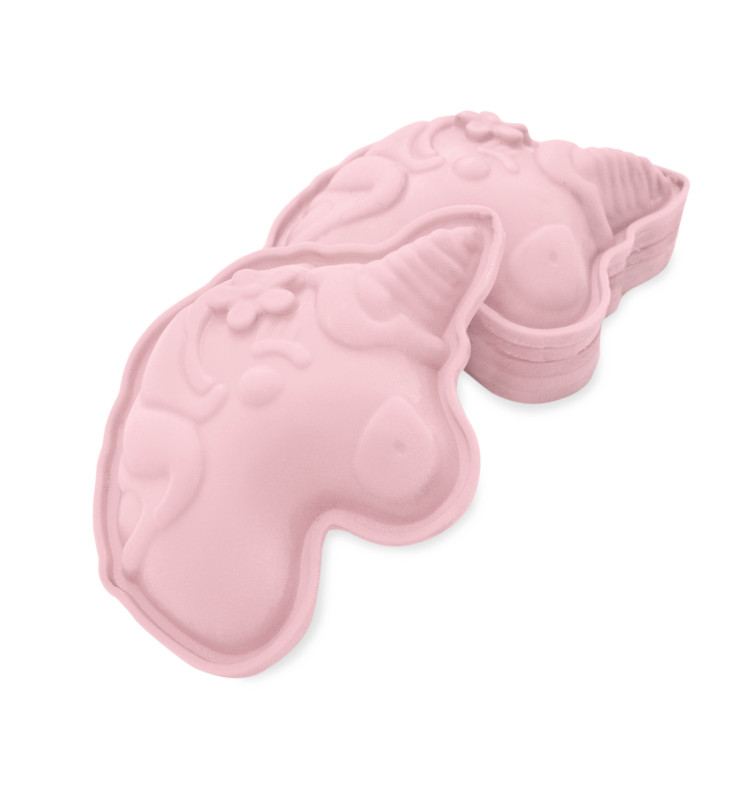 6 Individual silicone moulds Unicorn - ScrapCooking