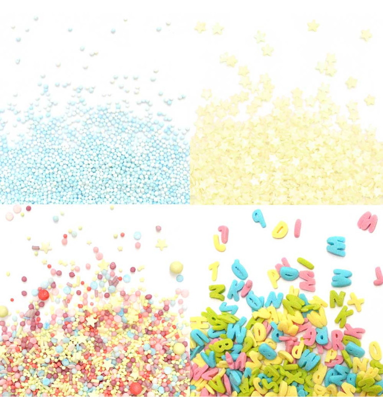 Party Mix - 65g sugar sprinkles  - ScrapCooking®