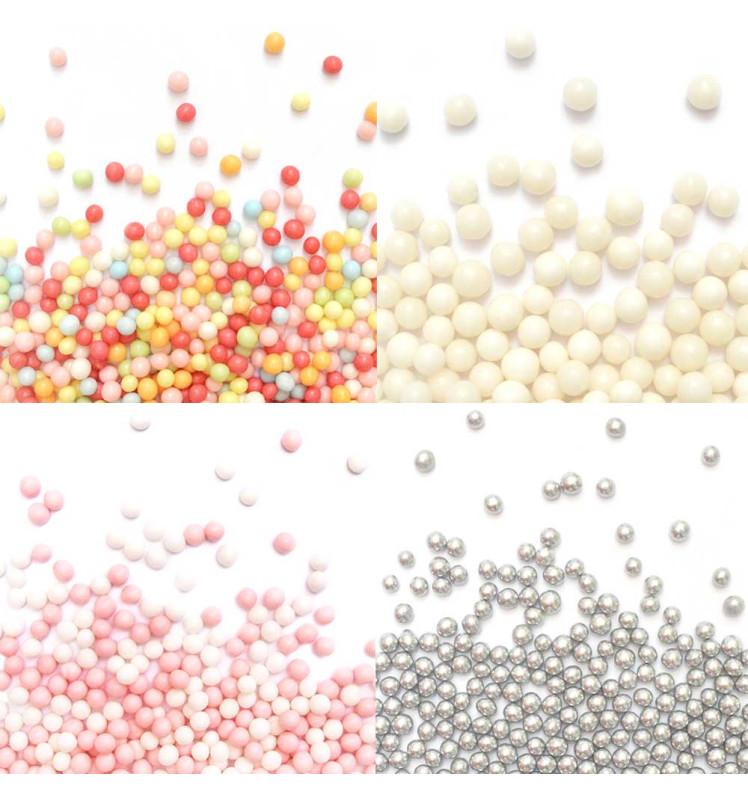 Pearl Mix - 56g sugar sprinkles - ScrapCooking®