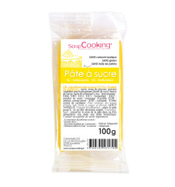 Yellow sugarpaste pack 100g
