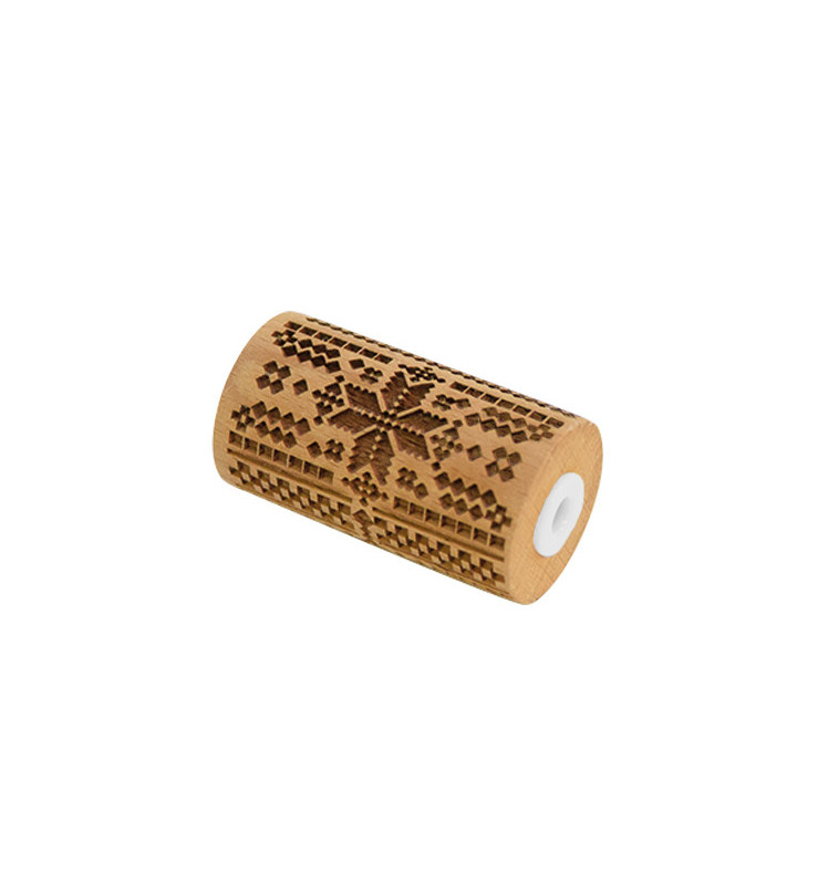 Mini embossing wooden roller Embroidery réf.5307