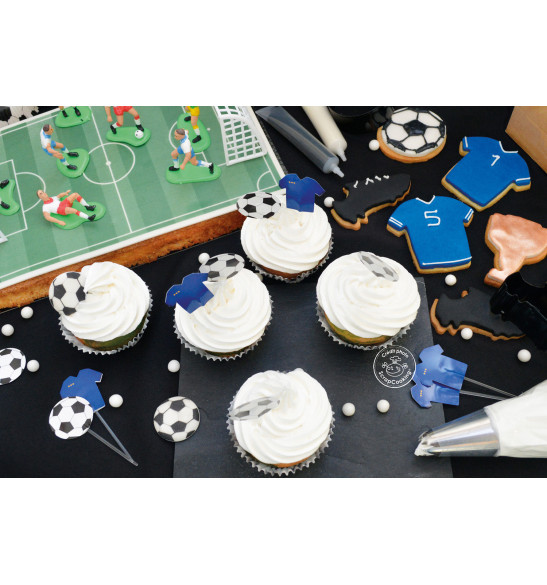 Emporte-pièces pour décoration d'un gâteau Ballon football