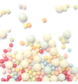 Multicolour bubbles sugar...
