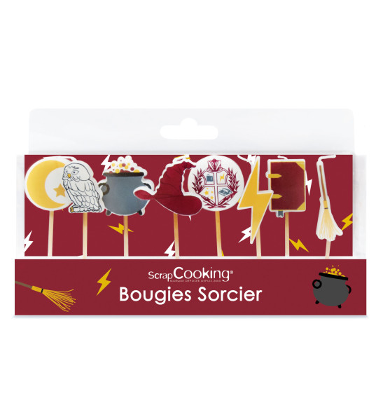 8 bougies Sorcier réf.5061