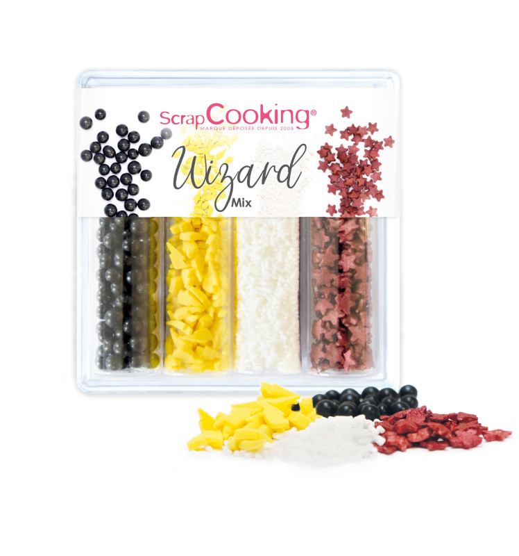 Sugar decorations WIZARD Mix 61g - ScrapCooking®