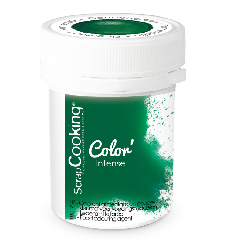 Colorant poudre alimentaire artificielle - Vert Sapin - 5 g - Colorant  alimentaire - Creavea