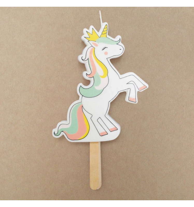 Unicorn candle XXL - ScrapCooking®