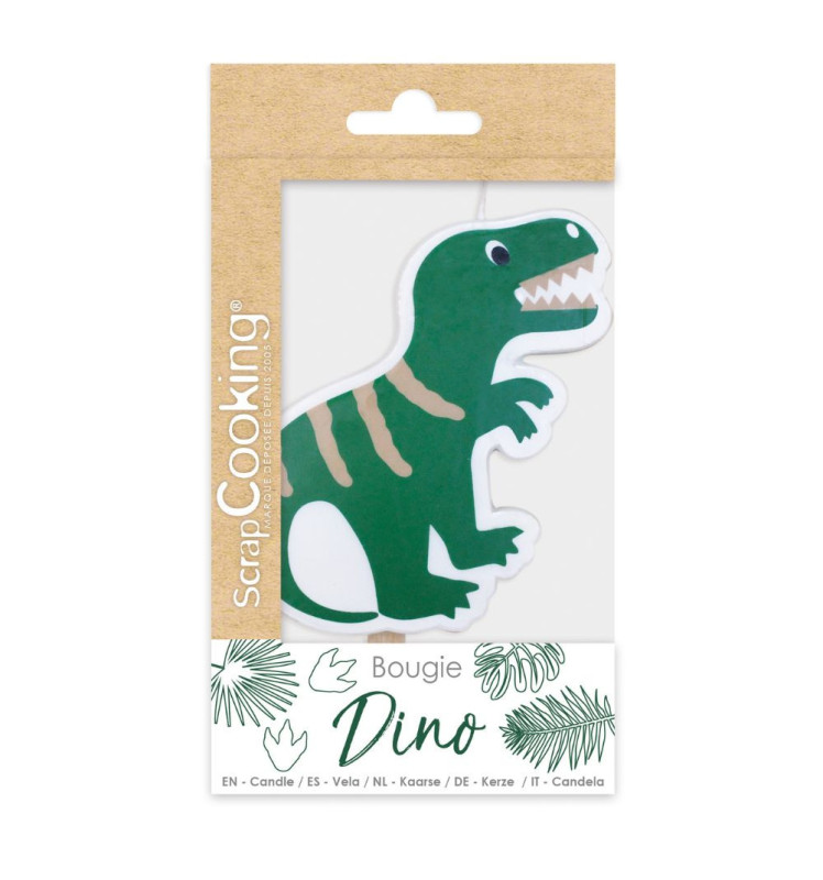 Dino candle XXL - ScrapCooking®