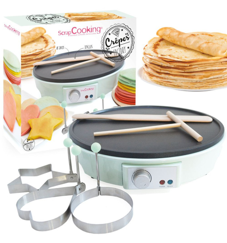 Pancake machine "Crêpes factory" - ScrapCooking®