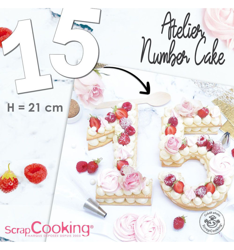 Number cake workshop-ScrapCooking®