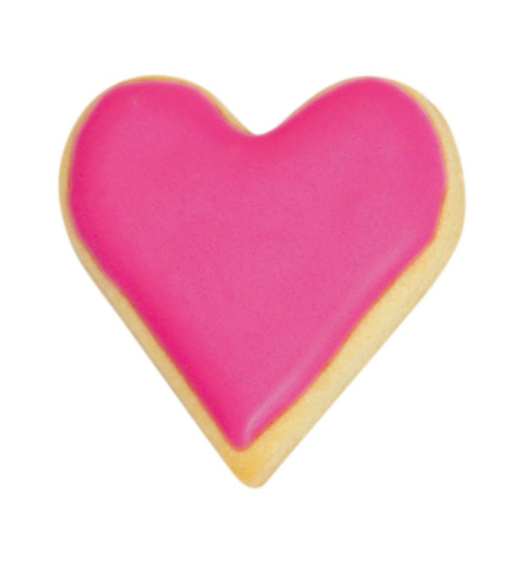 Ambiance Préparation colorante en poudre d'origine naturelle rose foncé fuchsia 10g biscuits coeur - ScrapCooking