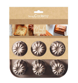 ScrapCooking - Kit de 6 Supports à Gâteaux Ronds - Carton Réversible Doré &  Noir - Disque Diamètre 24cm - Ustensile Pâtisserie Boulangerie - Fabriqués