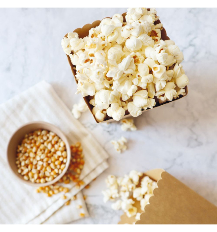 Recyclable Cardboard Disposable Popcorn Cup - ScrapCooking