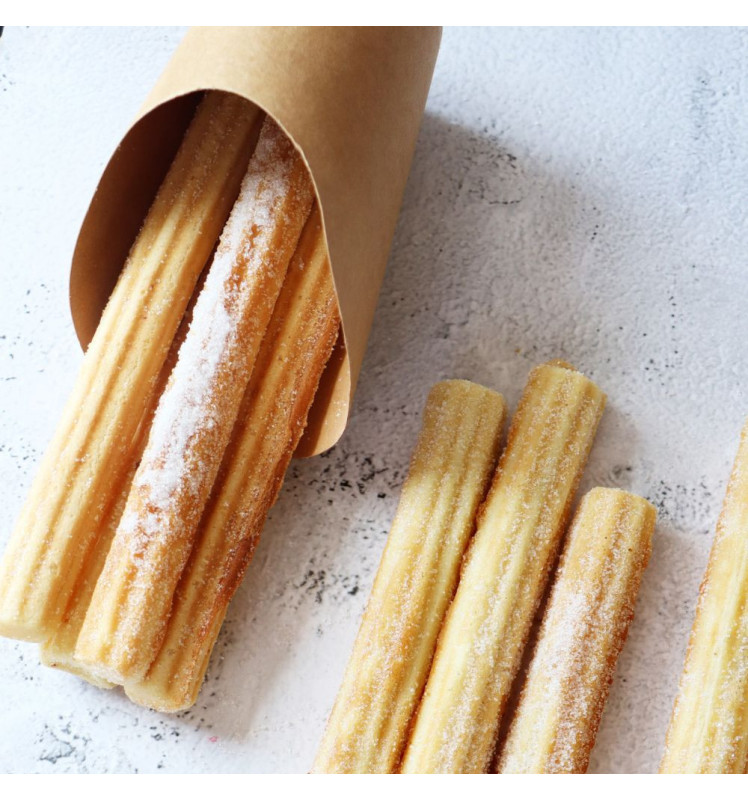 Gobelets carton Churros maison - ScrapCooking