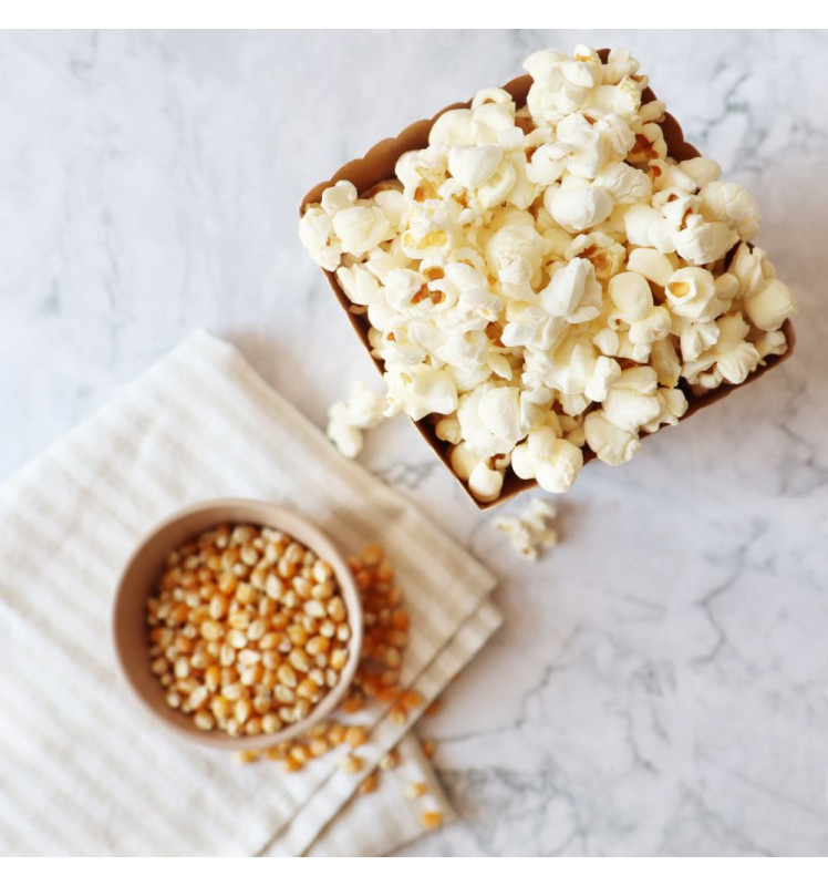 Grains mais avec gobelets pour pop corn 300g - ScrapCooking