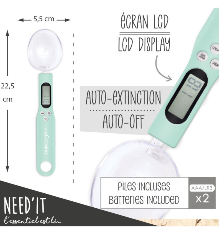 Digital spoonscale - product image 4 - ScrapCooking