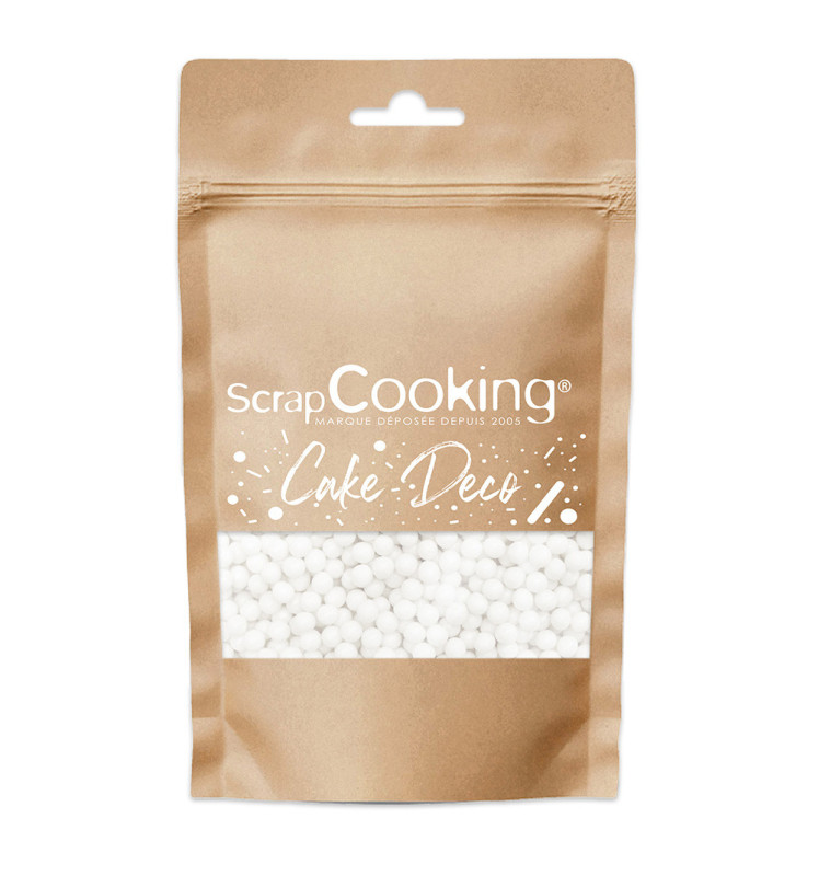 White sugar sprinkle decos 55 g