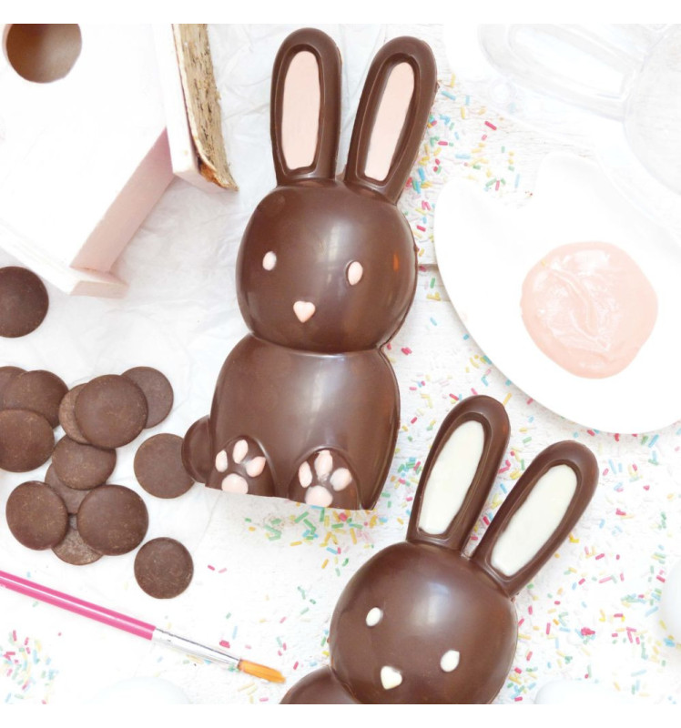 3D chocolate mould Rabbit - ScrapCooking®