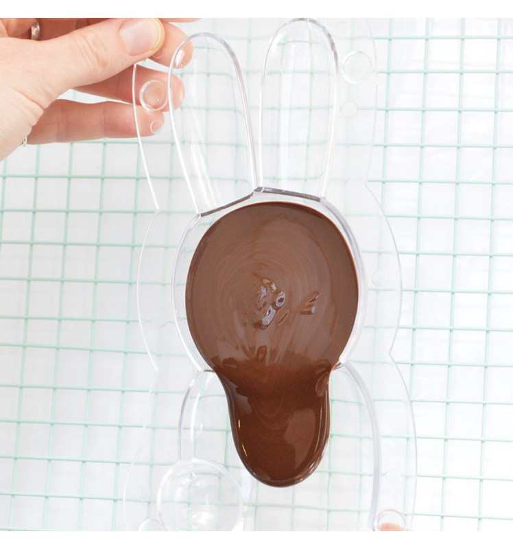 3D chocolate mould Rabbit - ScrapCooking®