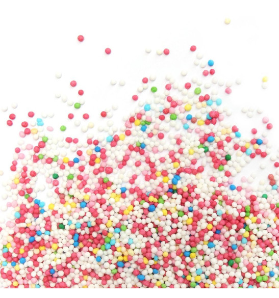 Multi-coloured mini-sugar sprinkle decos 80 g - product image 1 - ScrapCooking