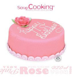 Pink sugarpaste roll 430g - product image 4 - ScrapCooking