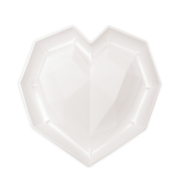 Diamond heart silicone dessert mould - product image 4 - ScrapCooking