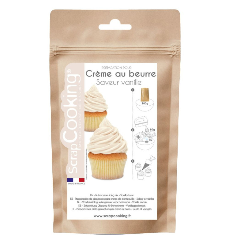 Vanilla butter cream mix 200g