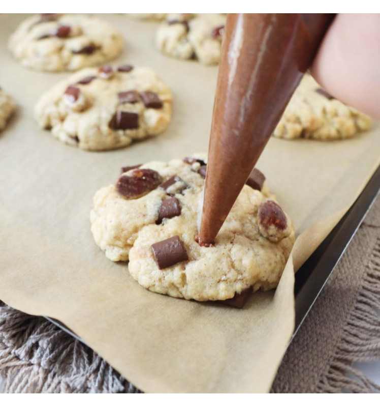 Cookie box- Chocolat lait praliné noisette - cookie fourrage - ScrapCooking