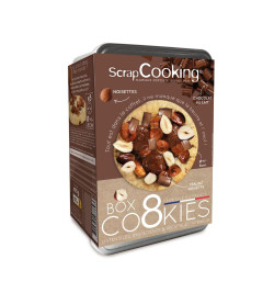 Cookie box- Chocolat lait praliné noisette - ScrapCooking