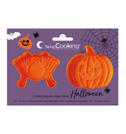2 Halloween plunger cutters - product image 1 - ScrapCooking