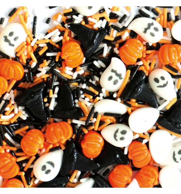 Décors sucrés Mix 3D Halloween 42g - ScrapCooking