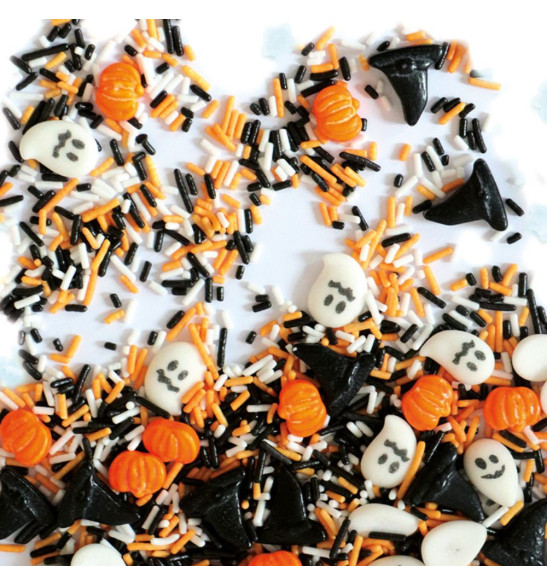 Décors sucrés Mix 3D Halloween 42g crac - ScrapCooking