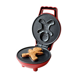 Mini gaufrier Gingerbread Man machine - ScrapCooking