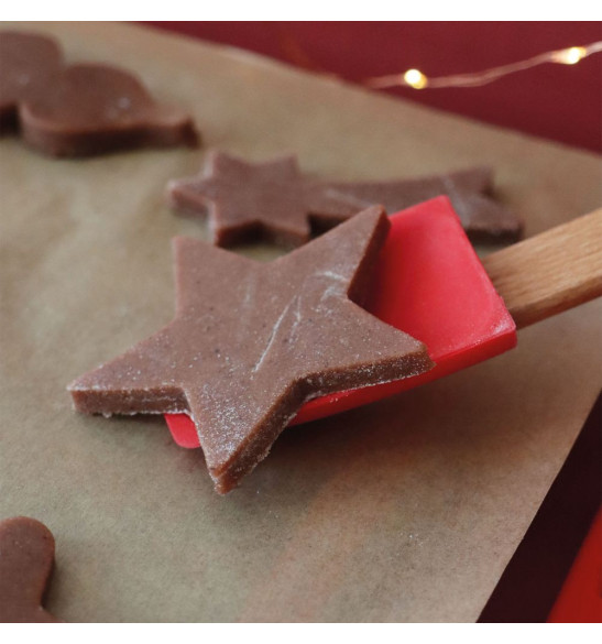 Coffret Biscuits de Noël étoile biscuit - ScrapCooking