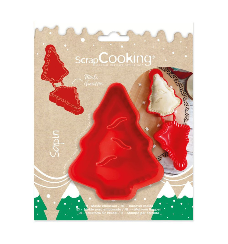 Moule chausson Sapin pack - ScrapCooking