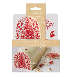 Yule log end cap Chocolate blister mould Sweet Xmas - product image 1 - ScrapCooking