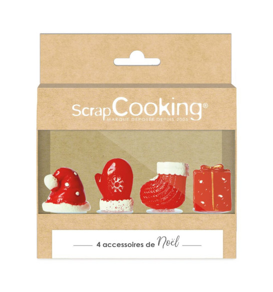 4 accessoires Noël pack - ScrapCooking