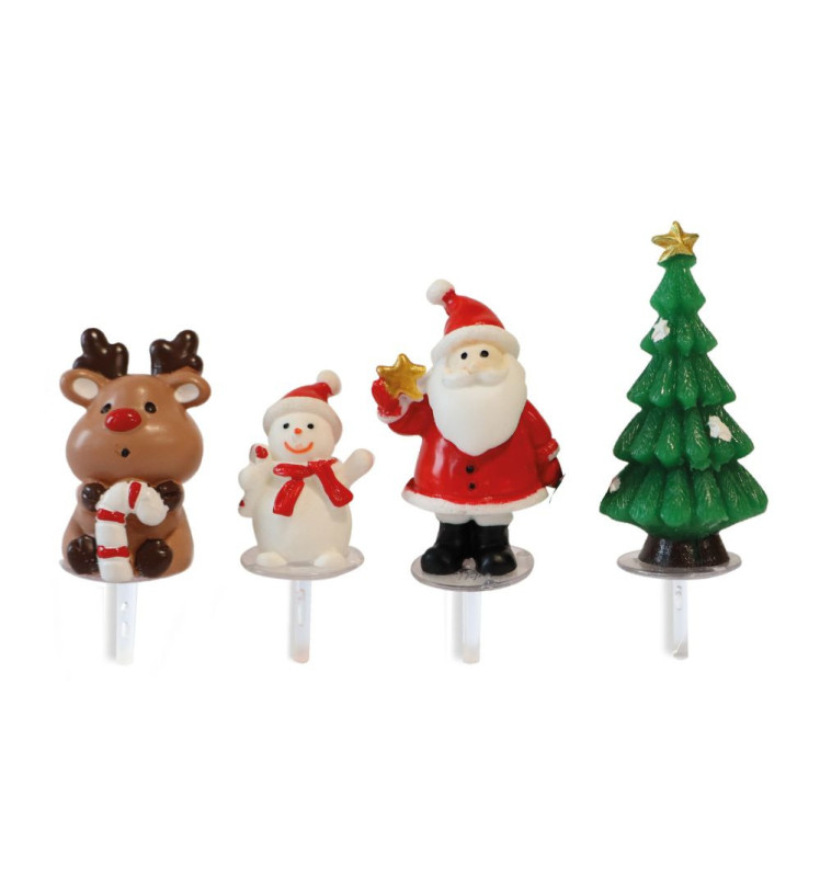 4 accessoires Sweet Xmas - ScrapCooking