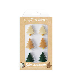 Christmas tree decoration marzipan - product image 1 - ScrapCooking