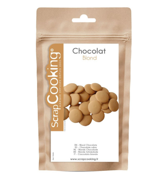 Blond Chocolate couverture 190g - product image 1 - ScrapCooking