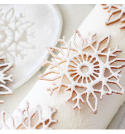 Silicone mat - Snowflake - product image 6 - ScrapCooking